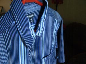 One of two shirts I often wear, made in Bangladesh